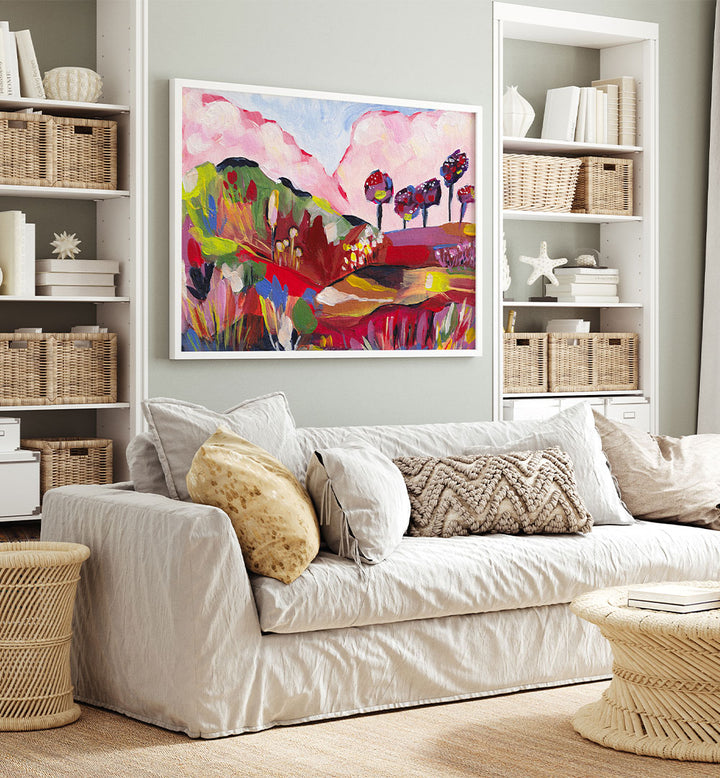 VIBRANT FANTASY LANDSCAPE
