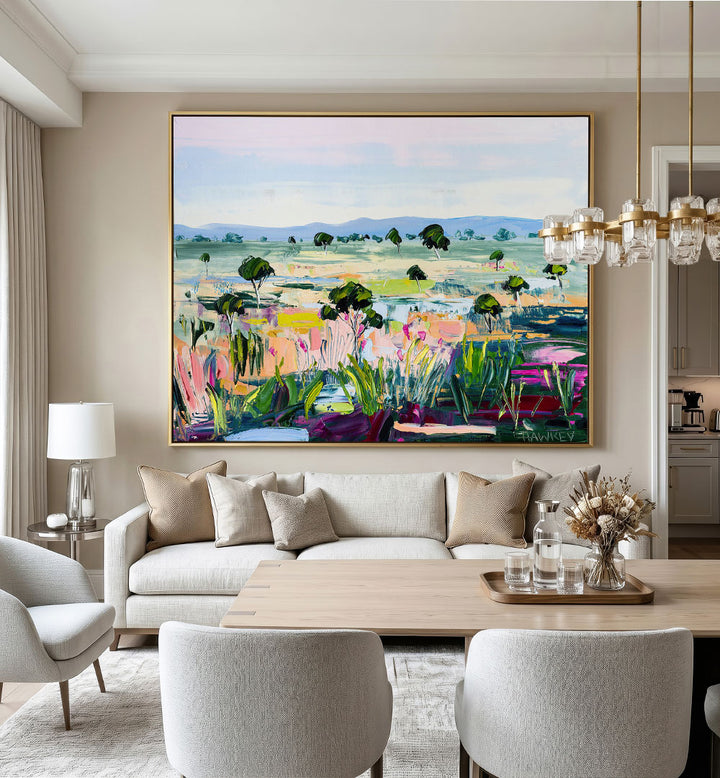 VIBRANT FIELD LANDSCAPE