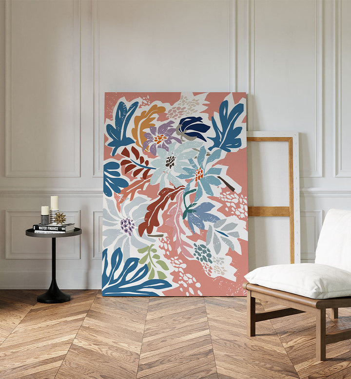 VIBRANT FLORAL ABSTRACT X