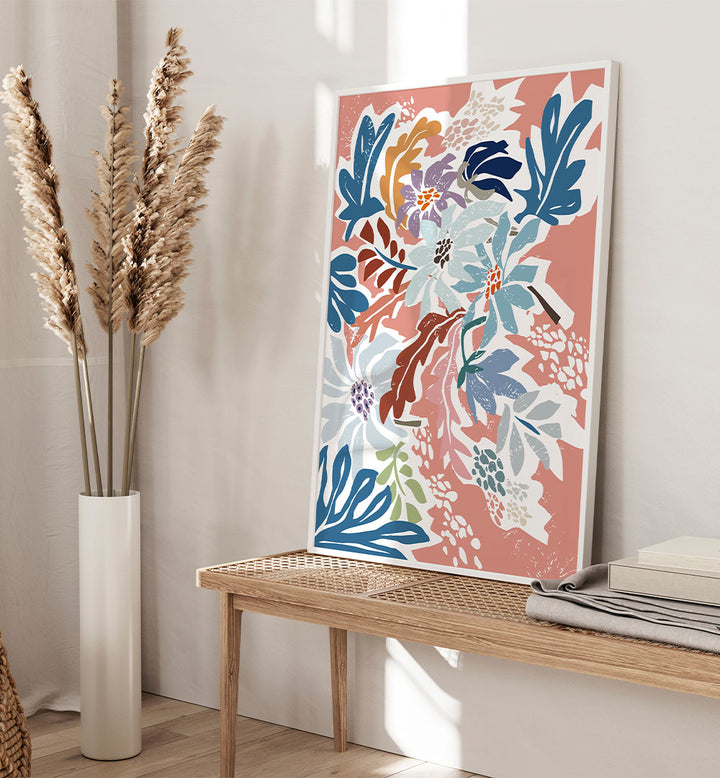 VIBRANT FLORAL ABSTRACT X