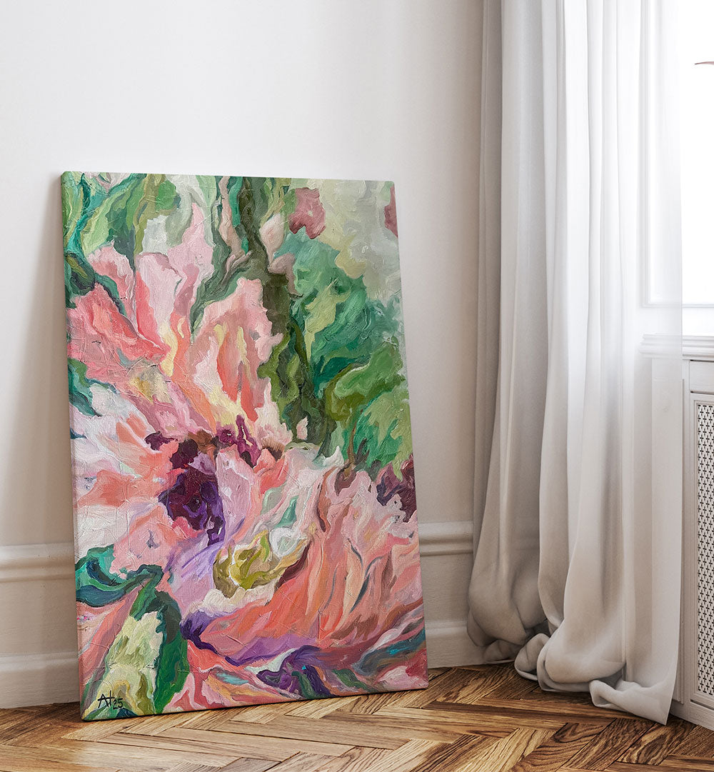 VIBRANT FLORAL ABSTRACT