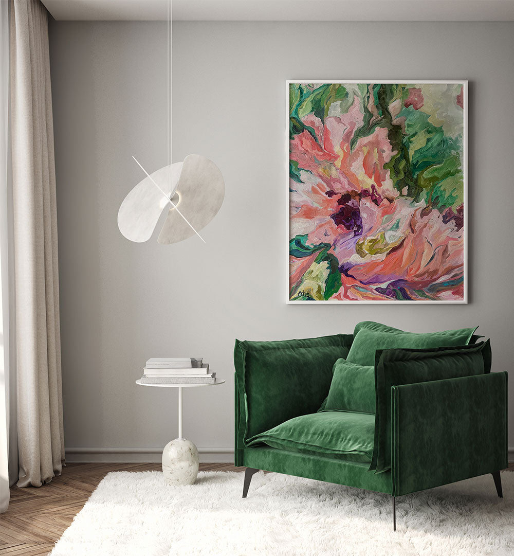 VIBRANT FLORAL ABSTRACT