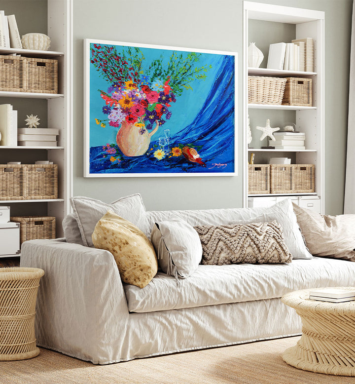 VIBRANT FLORAL STILL LIFE