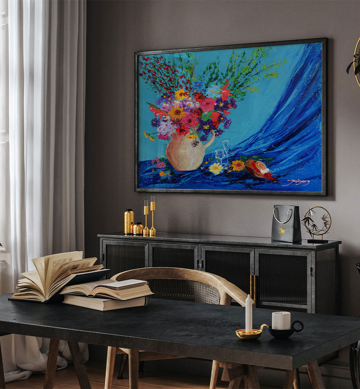 VIBRANT FLORAL STILL LIFE