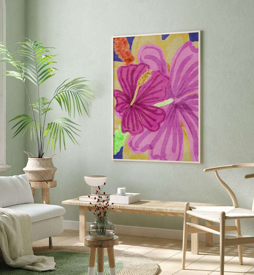 VIBRANT HIBISCUS BLOOMS