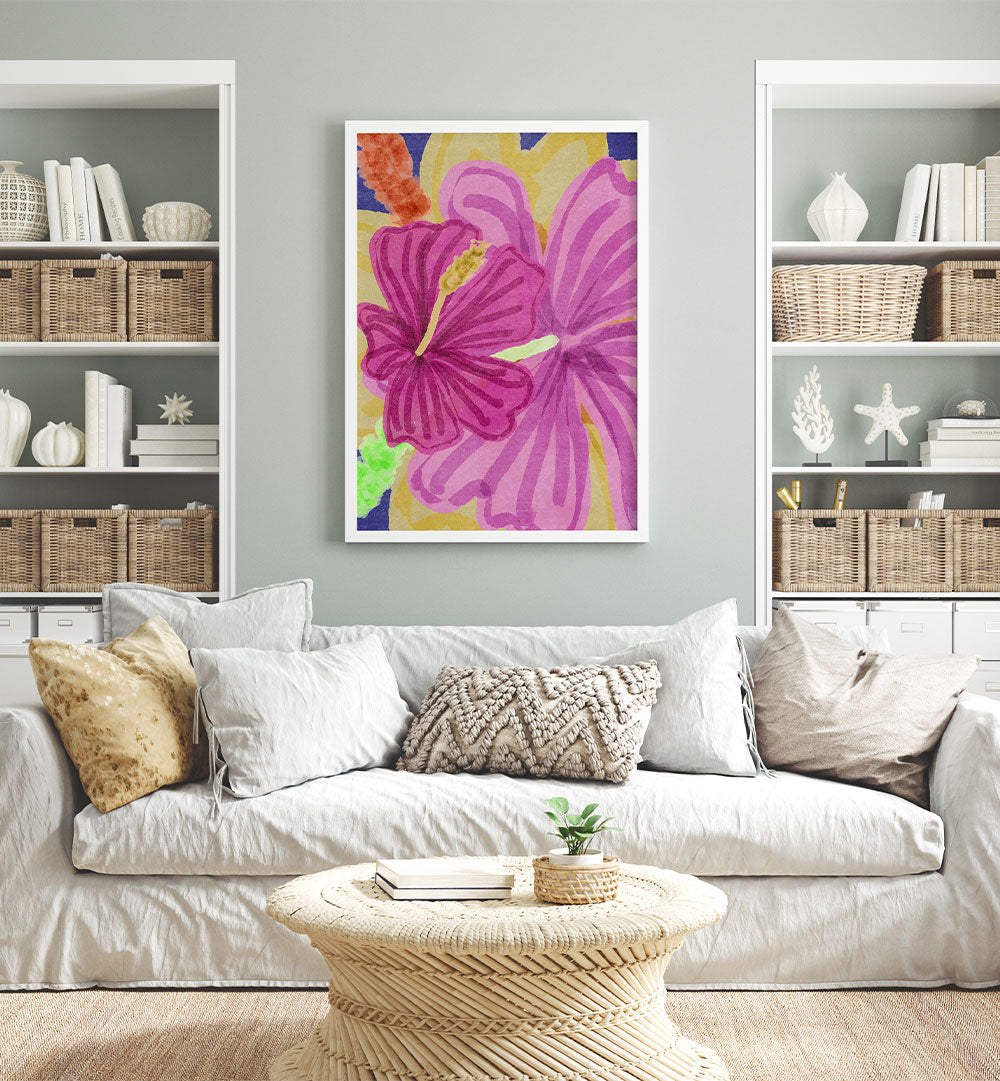 VIBRANT HIBISCUS BLOOMS