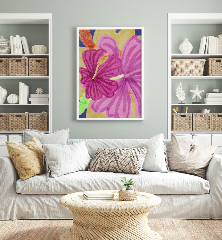VIBRANT HIBISCUS BLOOMS