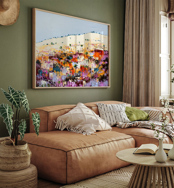 VIBRANT HILLSIDE BLOOMS