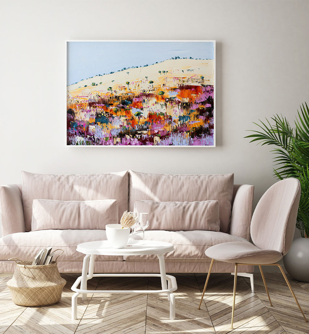 VIBRANT HILLSIDE BLOOMS