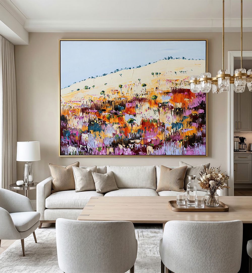 VIBRANT HILLSIDE BLOOMS