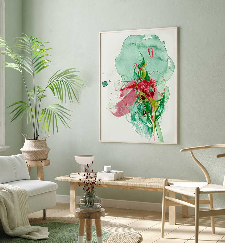 VIBRANT PETAL DANCE , ORGANIC FORMS