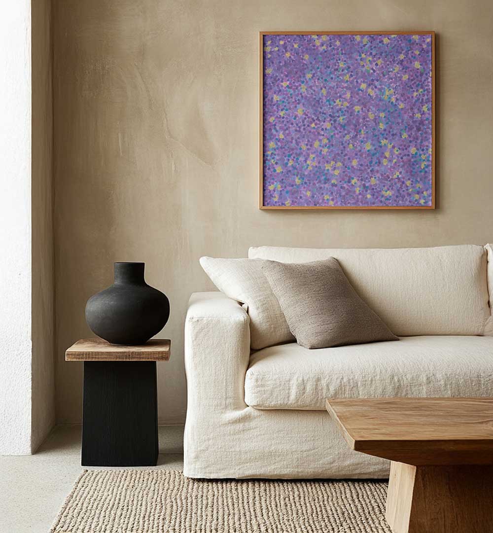 VIBRANT PURPLE HUES , ABSTRACT PAINTINGS