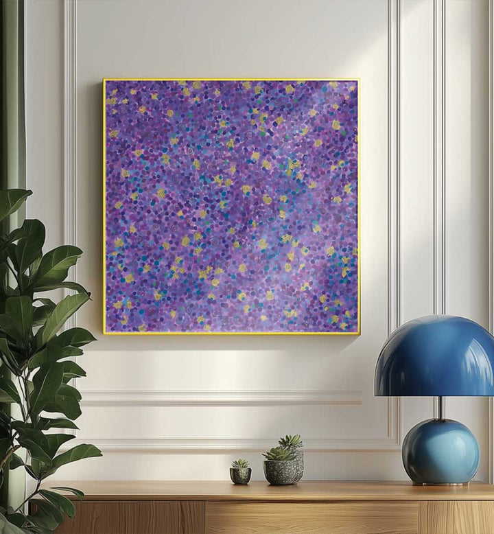VIBRANT PURPLE HUES , ABSTRACT PAINTINGS