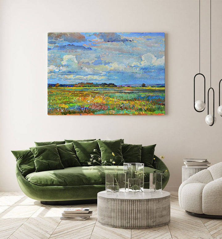 VIBRANT SKY OVER FIELDS
