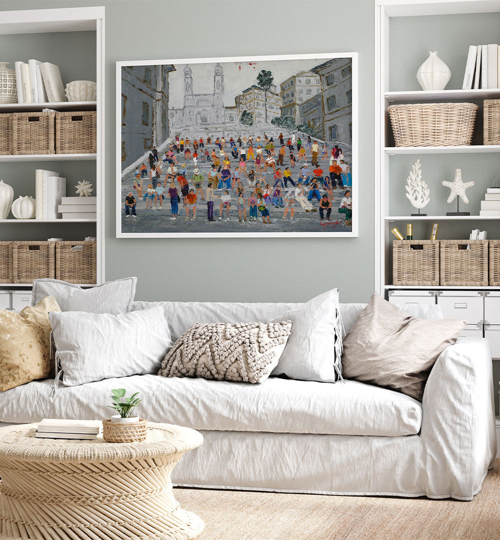 VIBRANT SPANISH STEPS