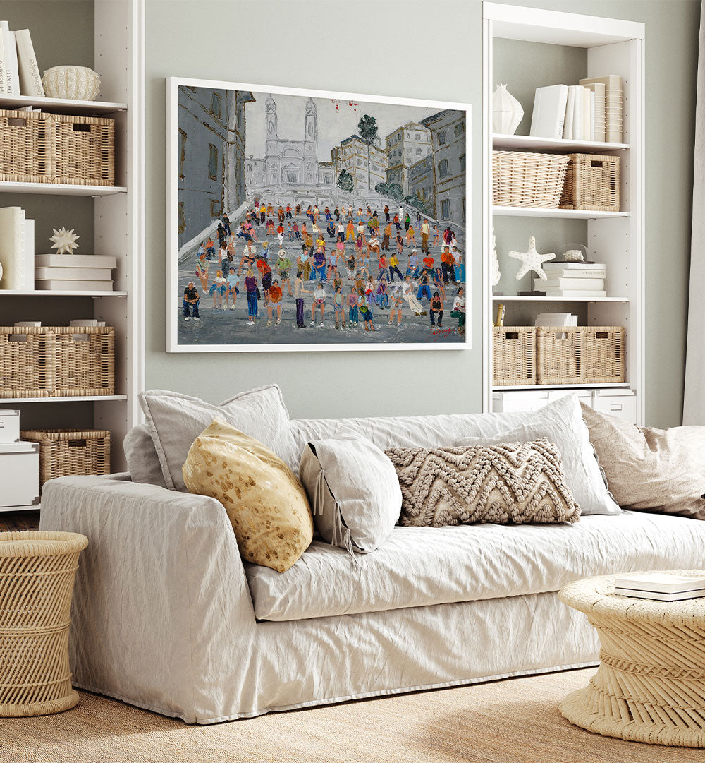 VIBRANT SPANISH STEPS