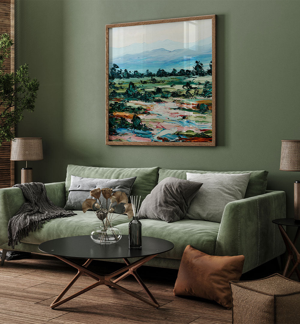 VIBRANT TEXTURED LANDSCAPE