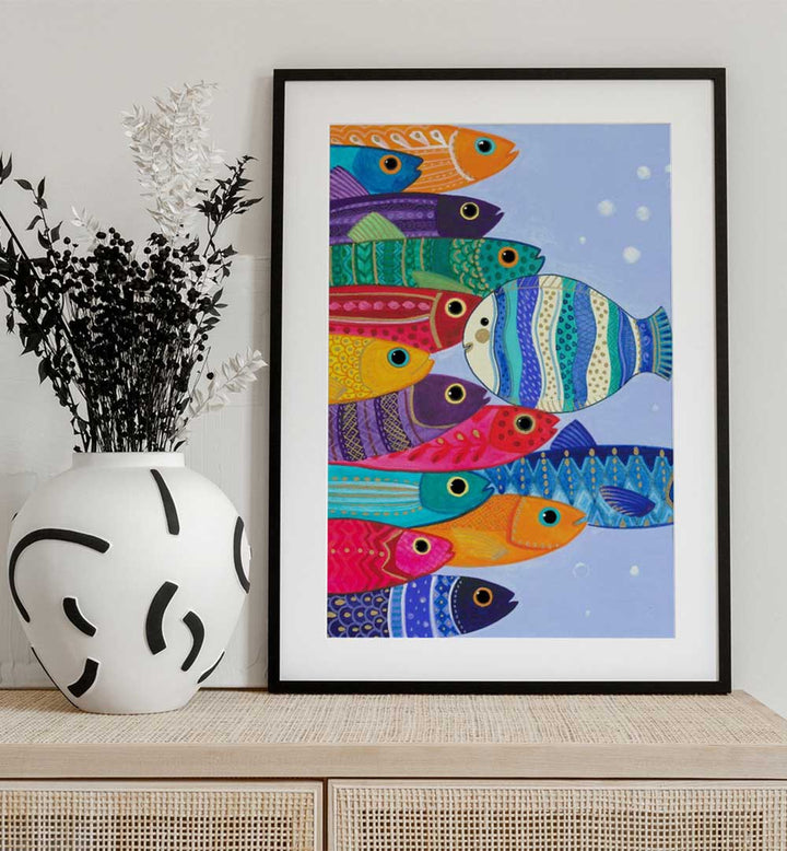 VIBRANT UNDERWATER , BEACH PAINTINGS