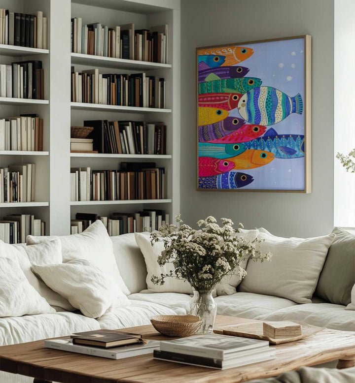 VIBRANT UNDERWATER , BEACH PAINTINGS