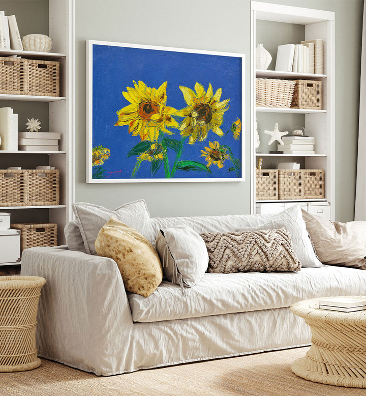 VIBRANT YELLOW SUNFLOWERS