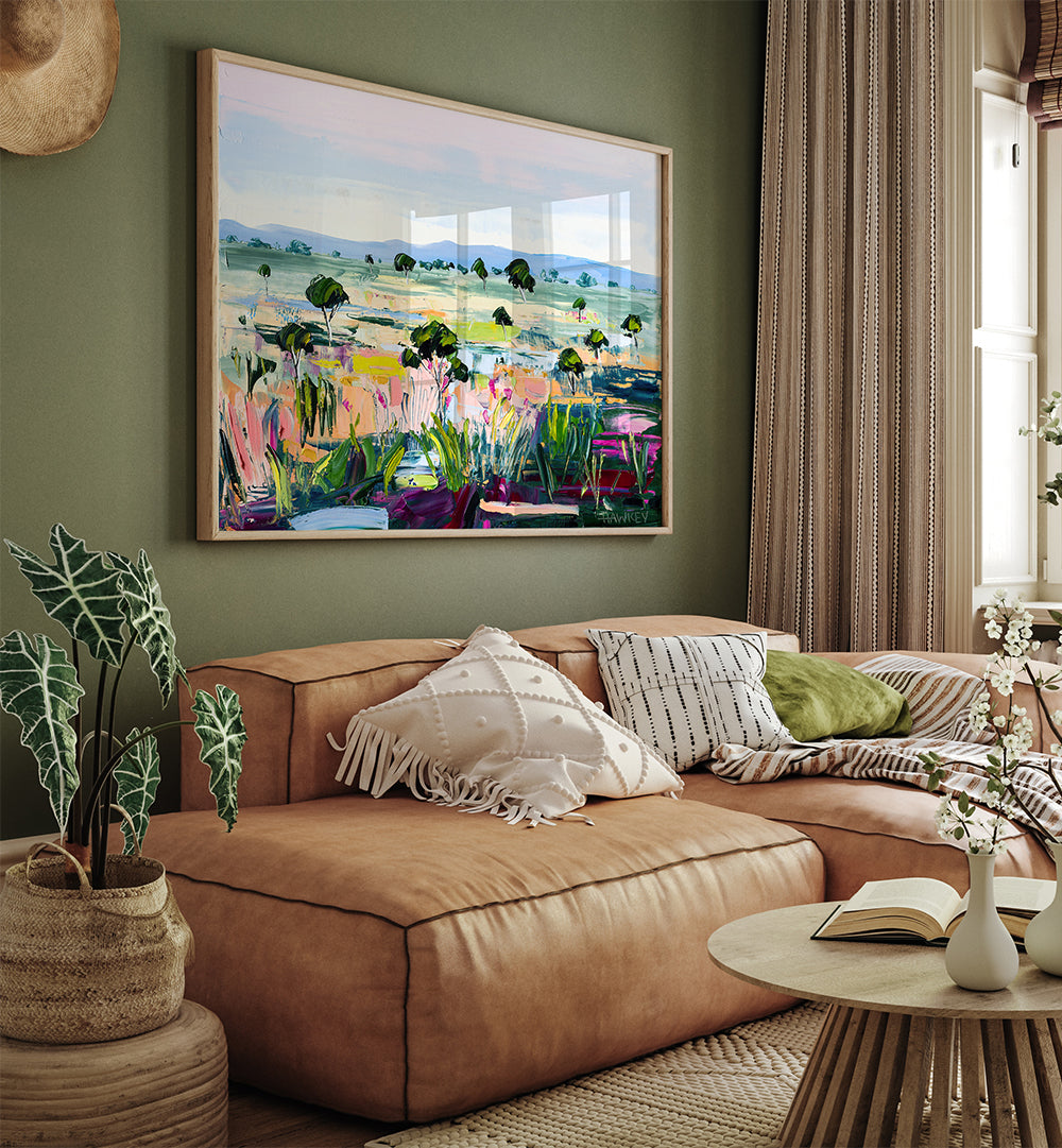 VIBRANT FIELD LANDSCAPE