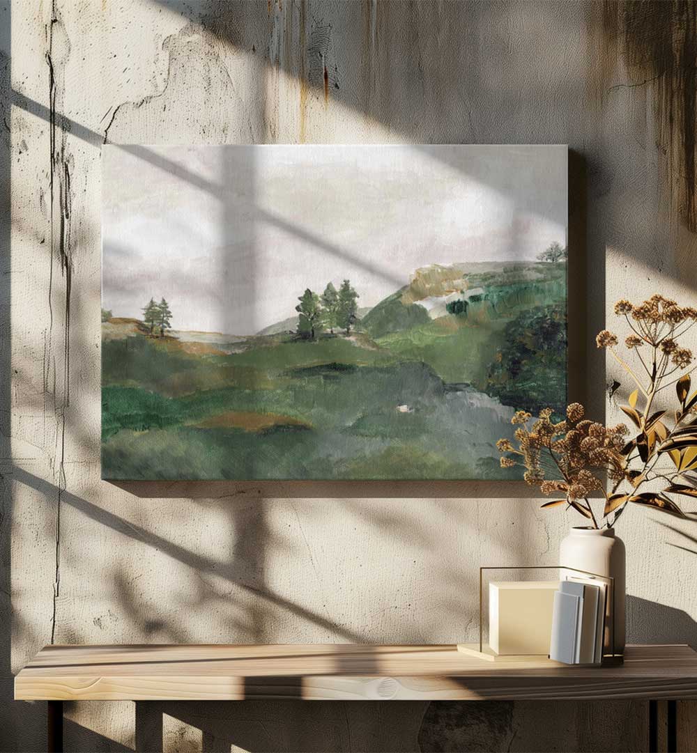GARNDMA'S WINDOW , LANDSCAPE PAINTINGS