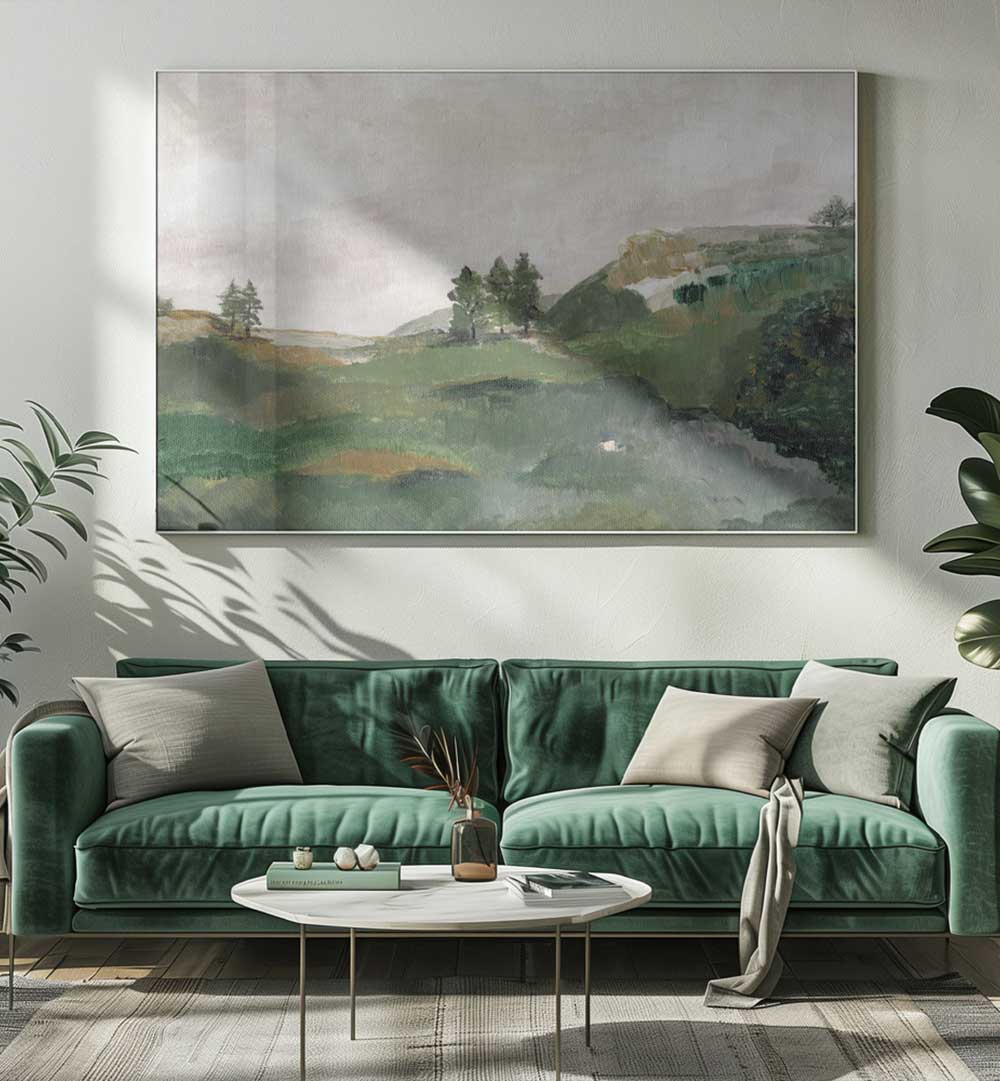 GARNDMA'S WINDOW , LANDSCAPE PAINTINGS