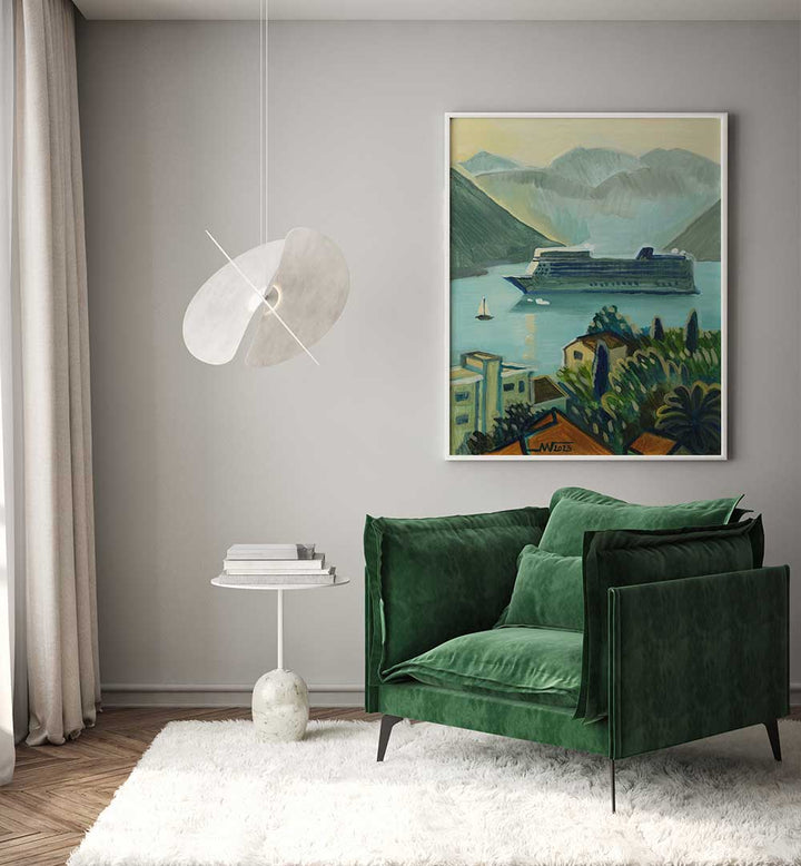 VIEW FROM THE WINDOW II , RETRO ART