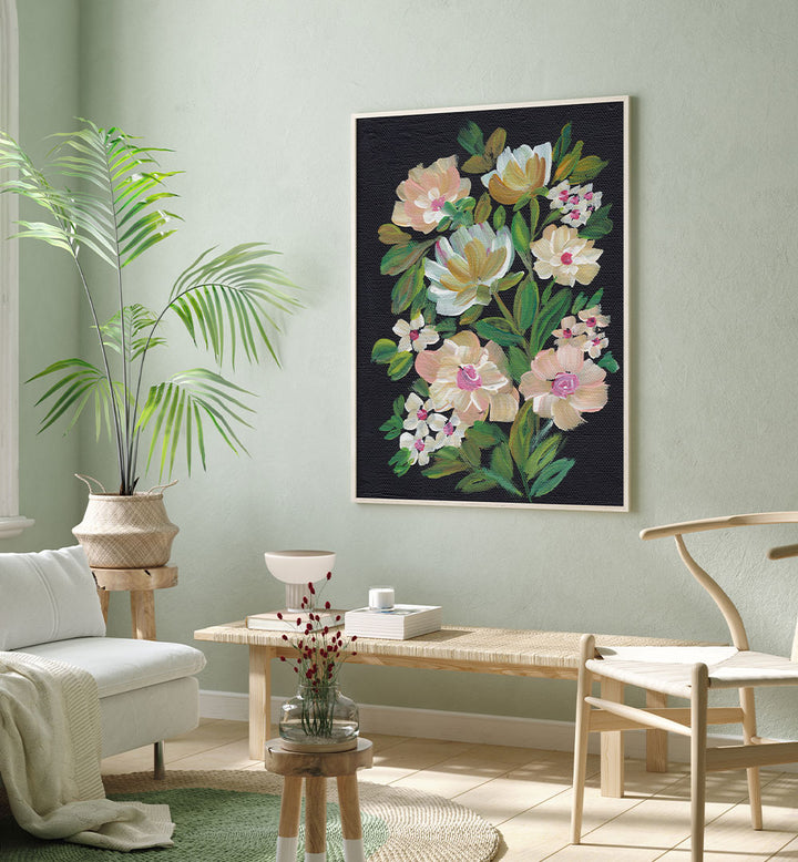 VIBRANT BLOOMS FLOWERS , FLORAL FLOWER PAINTINGS