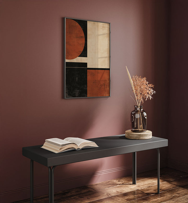 VINTAGE HARMONY , GEOMETRIC ART PRINTS