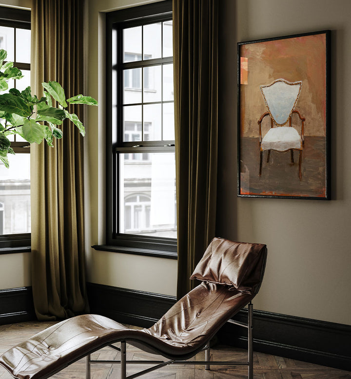 VINTAGE UPHOLSTERED ARMCHAIR