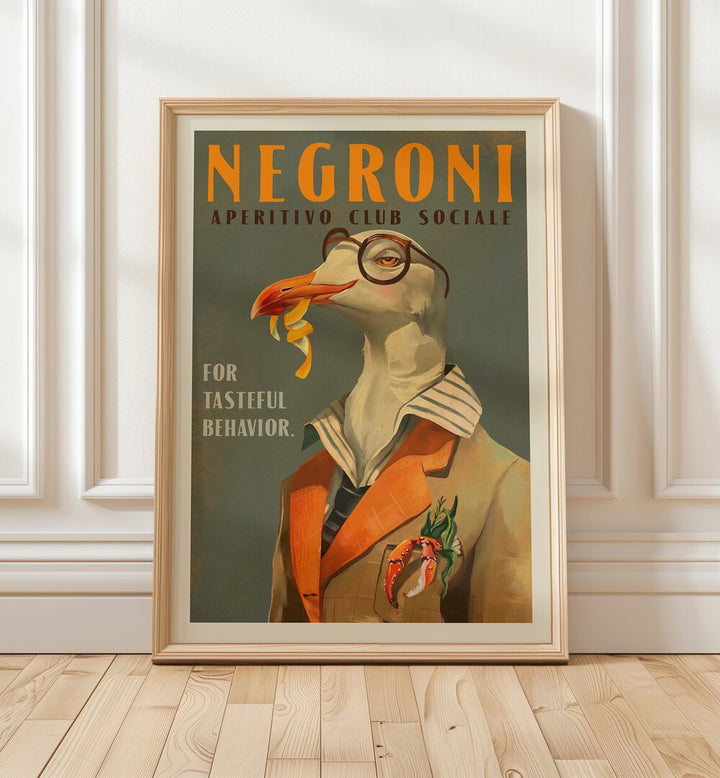 Vintage Cocktail Lounge Gallery Wall by Asian Monk showcases retro illustrations perfect for stylish gallery walls.