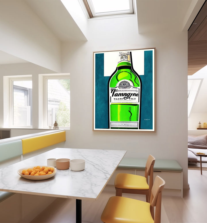 Elevate your space with Vintage Gin A Some Tonic, Bar art, capturing classic cocktail charm for any café.