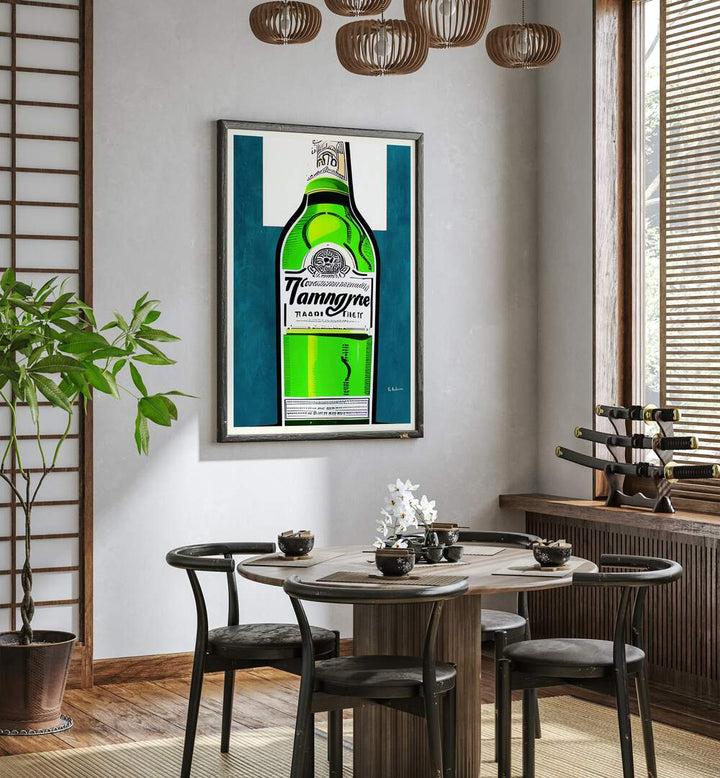 Elevate your space with VINTAGE GIN A SOME TONIC, BAR & CAFE ART, capturing classic cocktail charm beautifully.