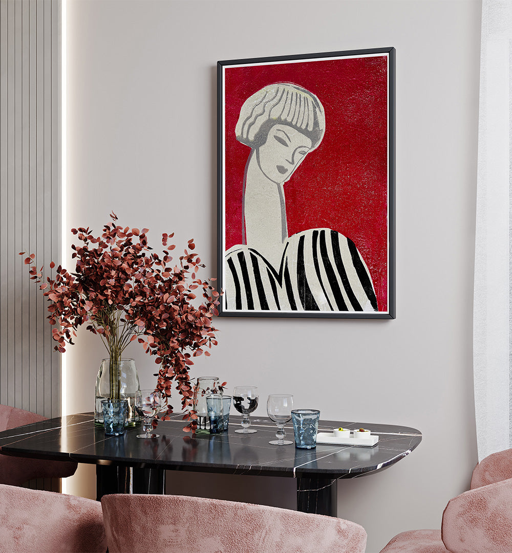 VINTAGE PORTRAIT I , FASHION POSTERS