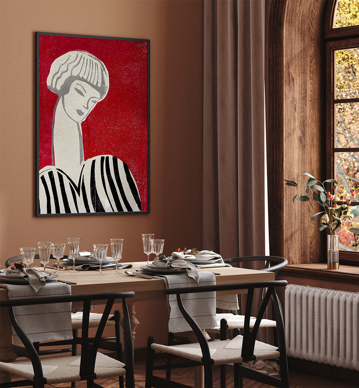 VINTAGE PORTRAIT I , FASHION POSTERS