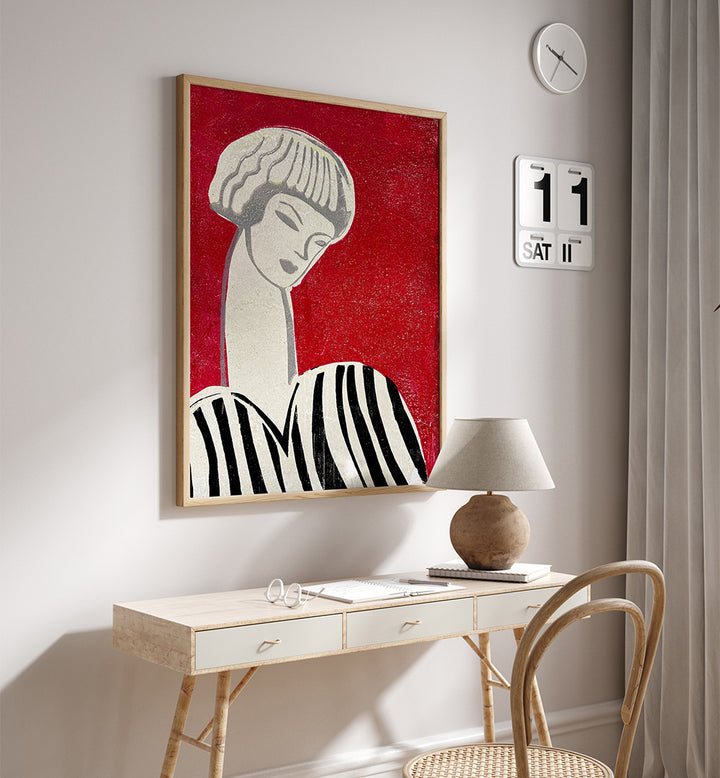 VINTAGE PORTRAIT I , FASHION POSTERS