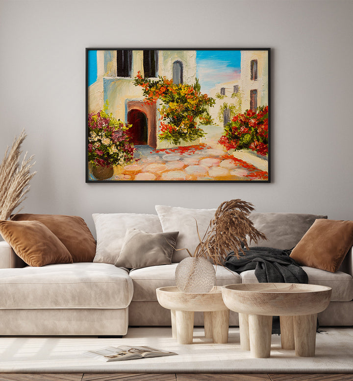 VINTAGE STONES AND FLOWERS , VINTAGE EUROPEAN PAINTINGS