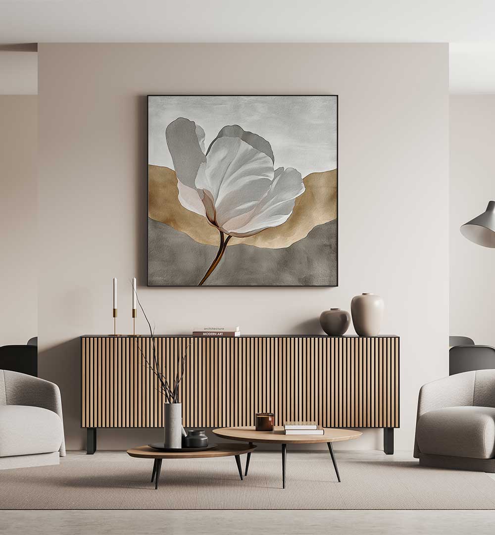 VIRTUOUS II , FLORAL FLOWER PAINTINGS