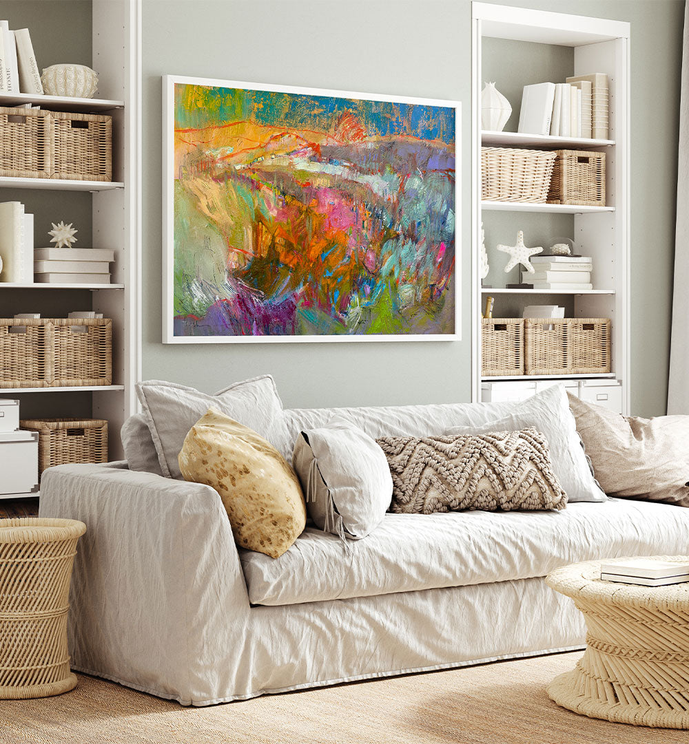 VIVID MOUNTAIN LANDSCAPE