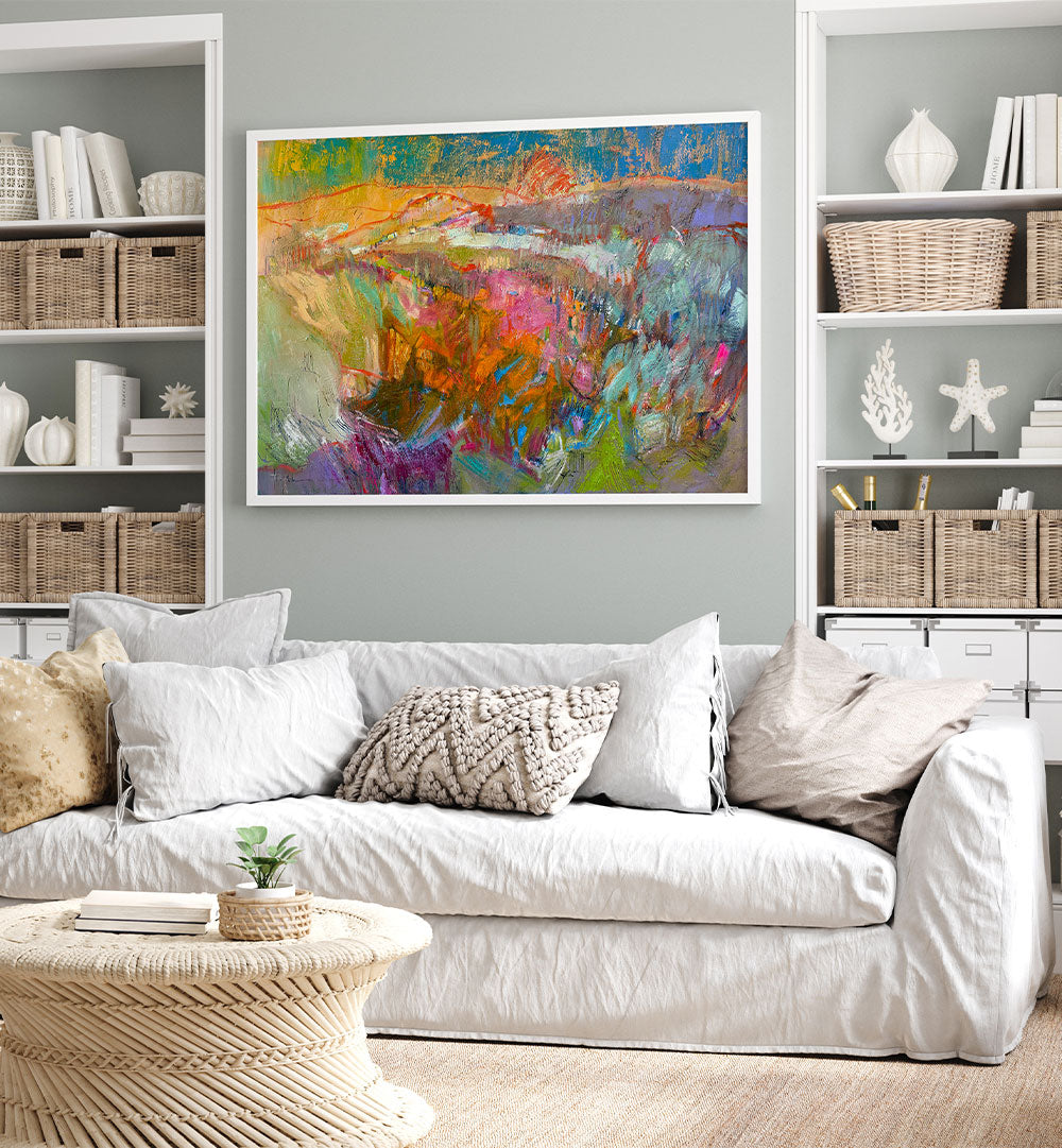 VIVID MOUNTAIN LANDSCAPE