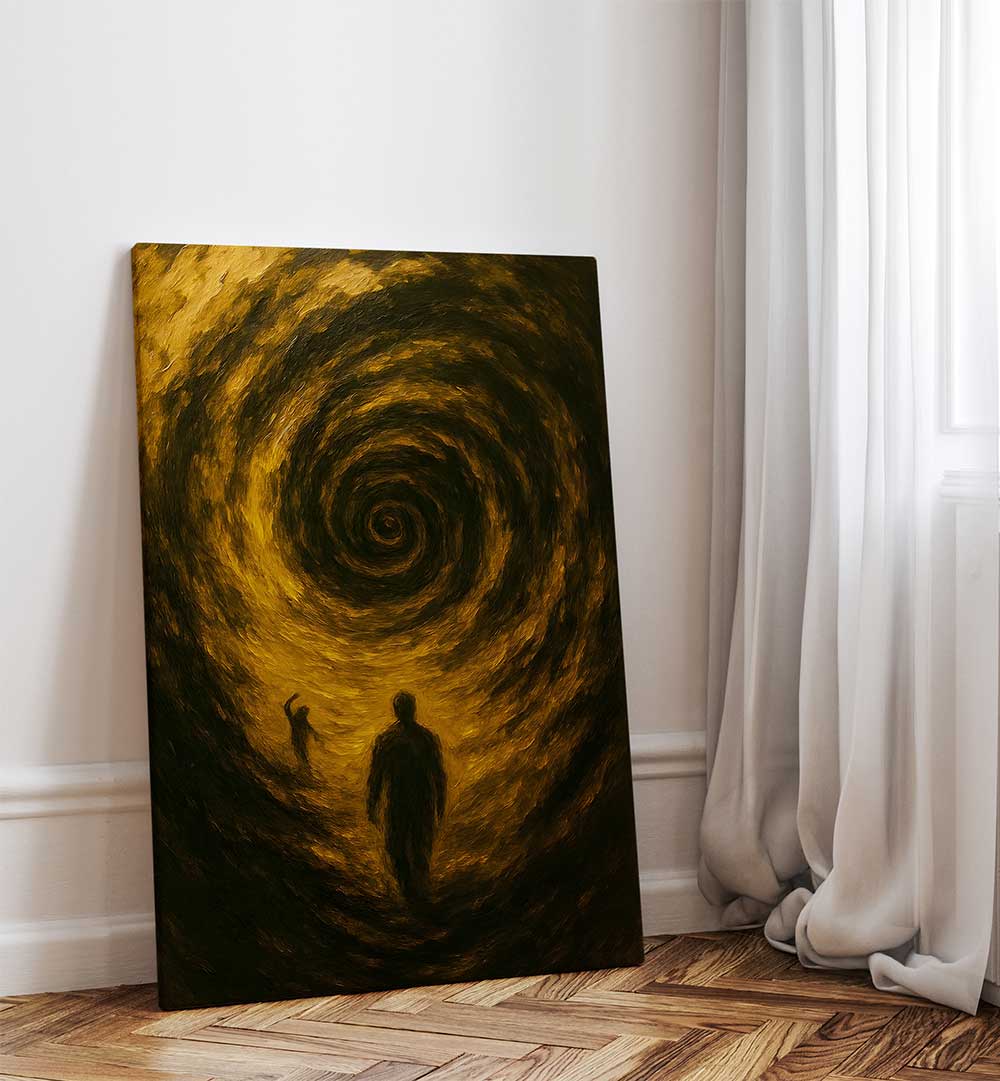VORTEX OF SELF , EXPRESSIONISM PAINTINGS