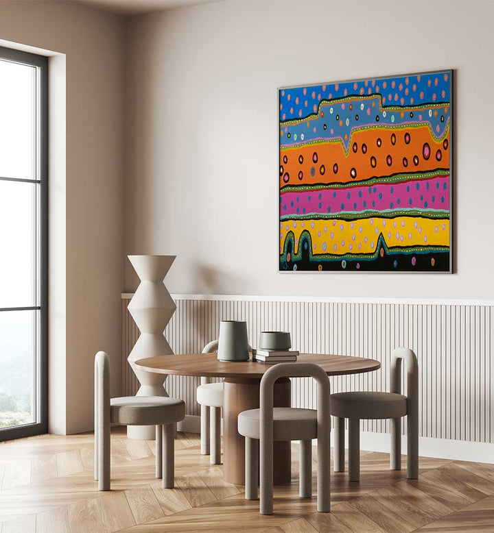 COLOUR IS KNOWLEDGE , PATTERN ART PRINTS
