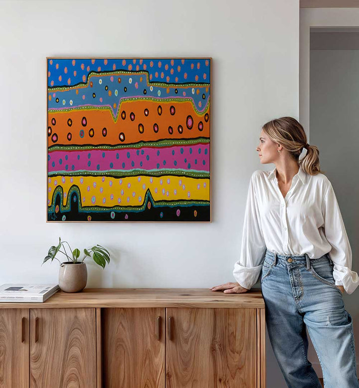 COLOUR IS KNOWLEDGE , PATTERN ART PRINTS