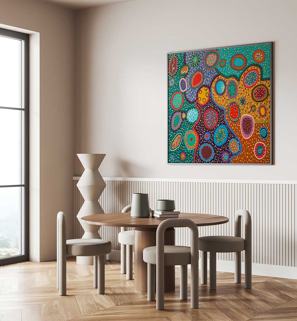POWER OF COLOUR , PATTERN ART PRINTS
