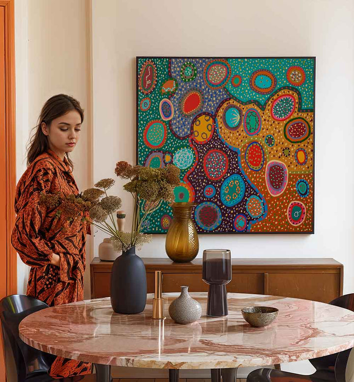 POWER OF COLOUR , PATTERN ART PRINTS