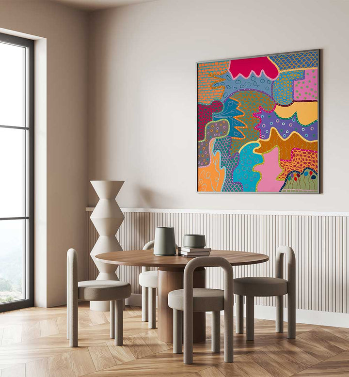 COLOUR WARMS THE SOUL II , PATTERN ART PRINTS