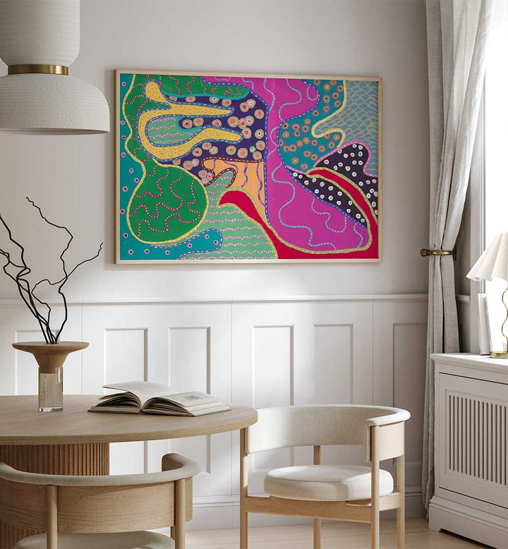 COLOUR IS LIFE , PATTERN ART PRINTS