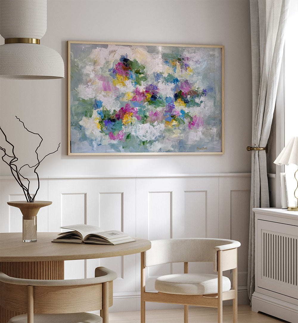 Brighten your home with VIBRANT COLORS II, ABSTRACT PAINTINGS showcasing lively colors and dynamic brushstrokes.