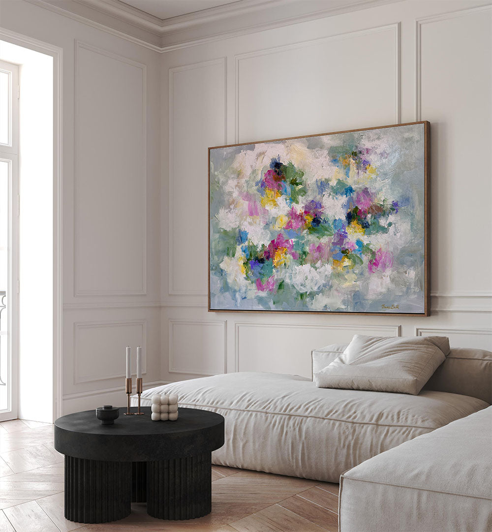 VIBRANT COLORS II, ABSTRACT PAINTINGS enhance your space with a lively blend of colors and dynamic forms.